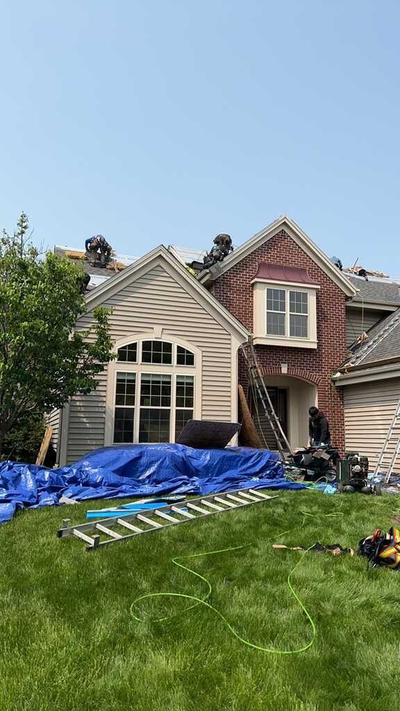 old roof replacement in Waukesha, WI