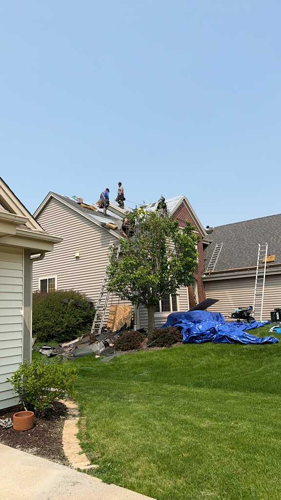 old roof replacement in Waukesha, WI