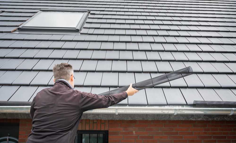 gutter guard installation